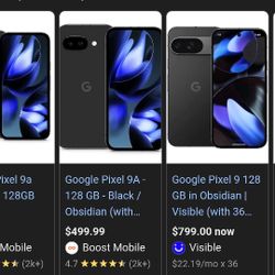 Google pixel 9a! one crack but still brand new 270