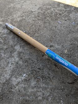 4-Foot Bamboo Pole With Threaded Metal Tip 