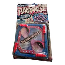 Wrestle Rampage Thumb Wrestle Ring WWE WWF JA-RU Y2K Toy New Open Package