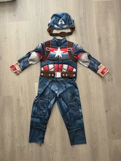 Disney Marvel Captain America Costume 4T