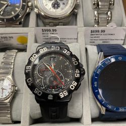 Tag Heuer and other brand watches for Women and Men starting from $60 and up