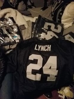 Raider jerseys.