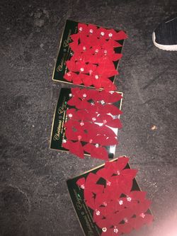 Red bows ornaments Christmas
