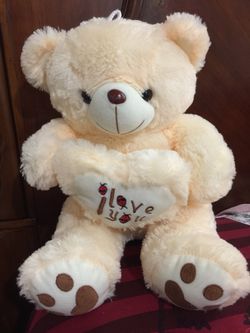Teddy bear white color