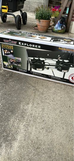 Camp Chef Outdoor Kitchen and BBQ Grill Box