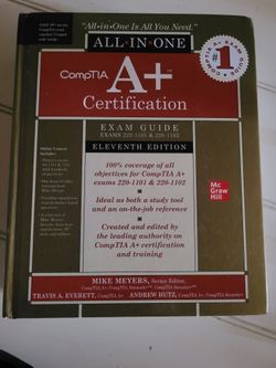 New hard cover A+Certification book