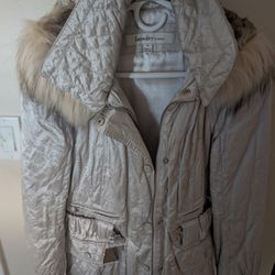 Winter Coat Champagne/Silver