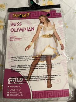Miss Olympian Size 10-12 Costume 