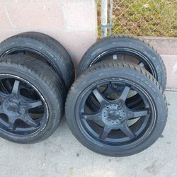 RIMS WITH TIRES 