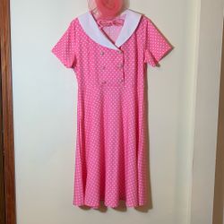 50 ‘s Costume Dress With Accessories