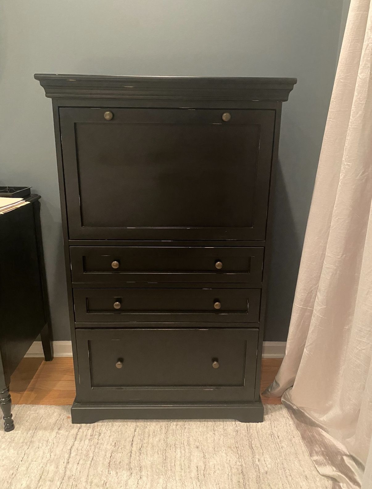 Ballard Eastman Secretary Desk (Black)