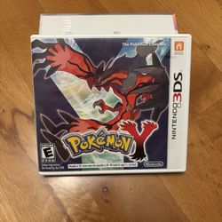 Nintendo 3DS Pokemon Y (TESTED)
