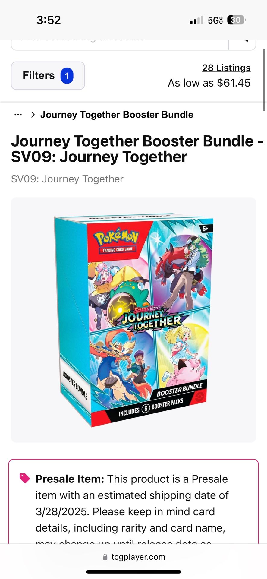 Pokemon Journey Together Booster Bundles