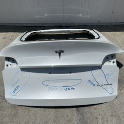 Tesla Model Y Rear Liftgate Hatch Trunk Lid Tailgate Shell 2020 21 22 23 2024 Used Oem Original 