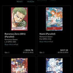 Pokémon/One Piece TCG