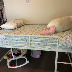 Twin Loft Bed With Slide 