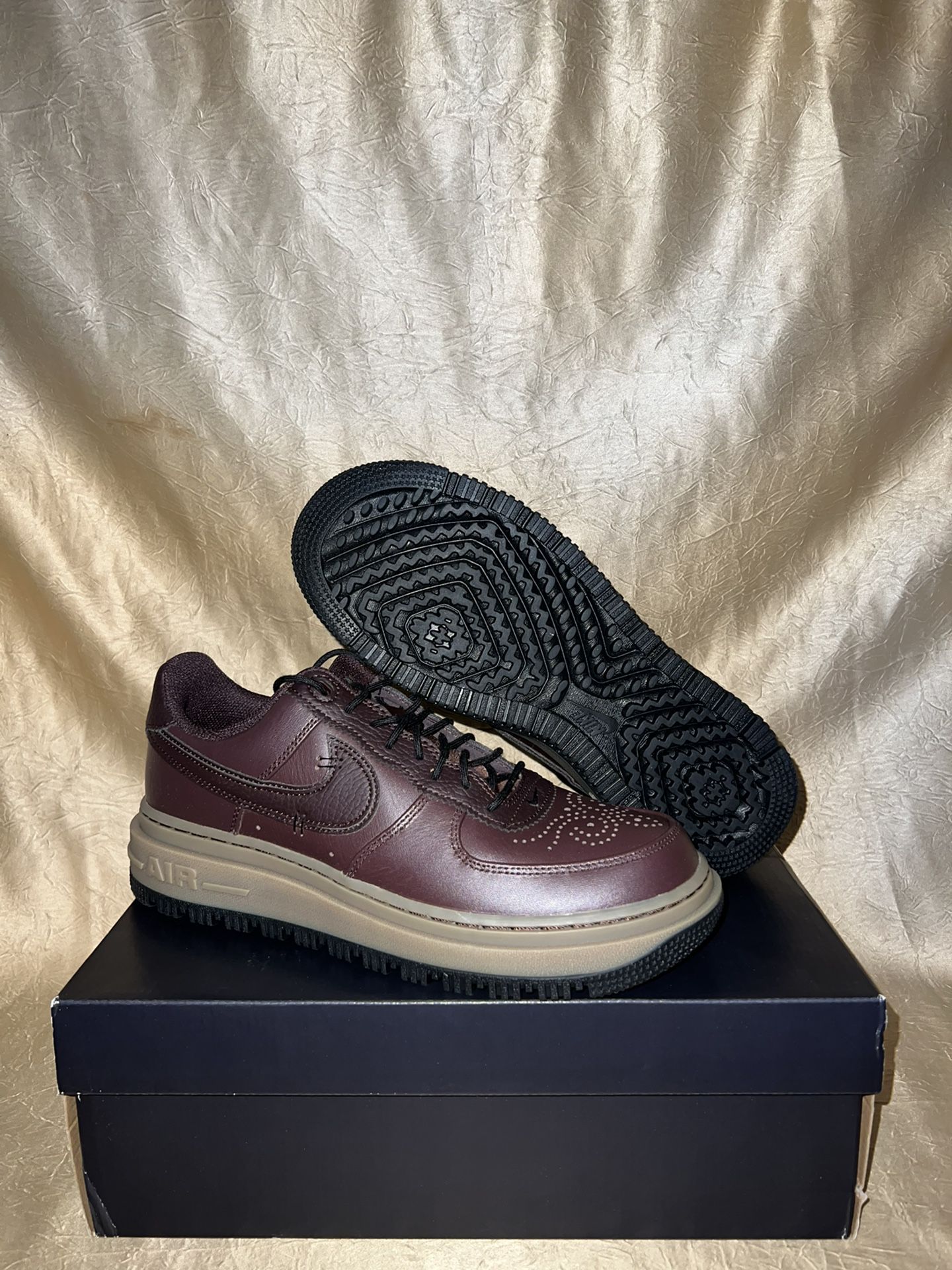 Nike Air Force 1 Low Luxe Brown Basalt DN2451-200 Men's Sz 8.5 Shoes FAST  SHIP! for Sale in New Braunfels, TX - OfferUp