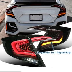 16-21 Honda Civic Sedan Tail Lights Sequential Signal