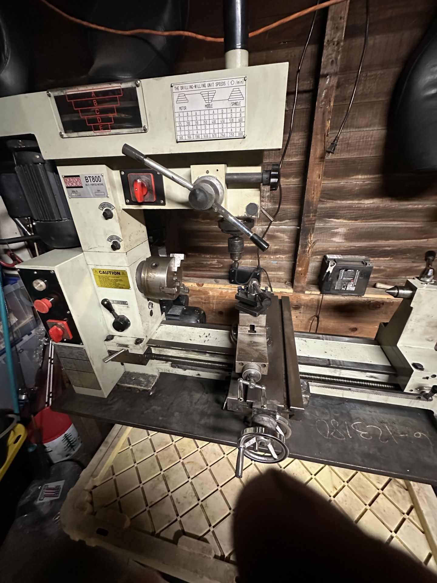 Mill Lathe Combo BT800 Bolton Tools For Trade