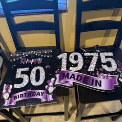 50th Birthday Decorations 