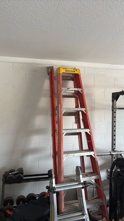Werner A-Frame and Extension Ladder