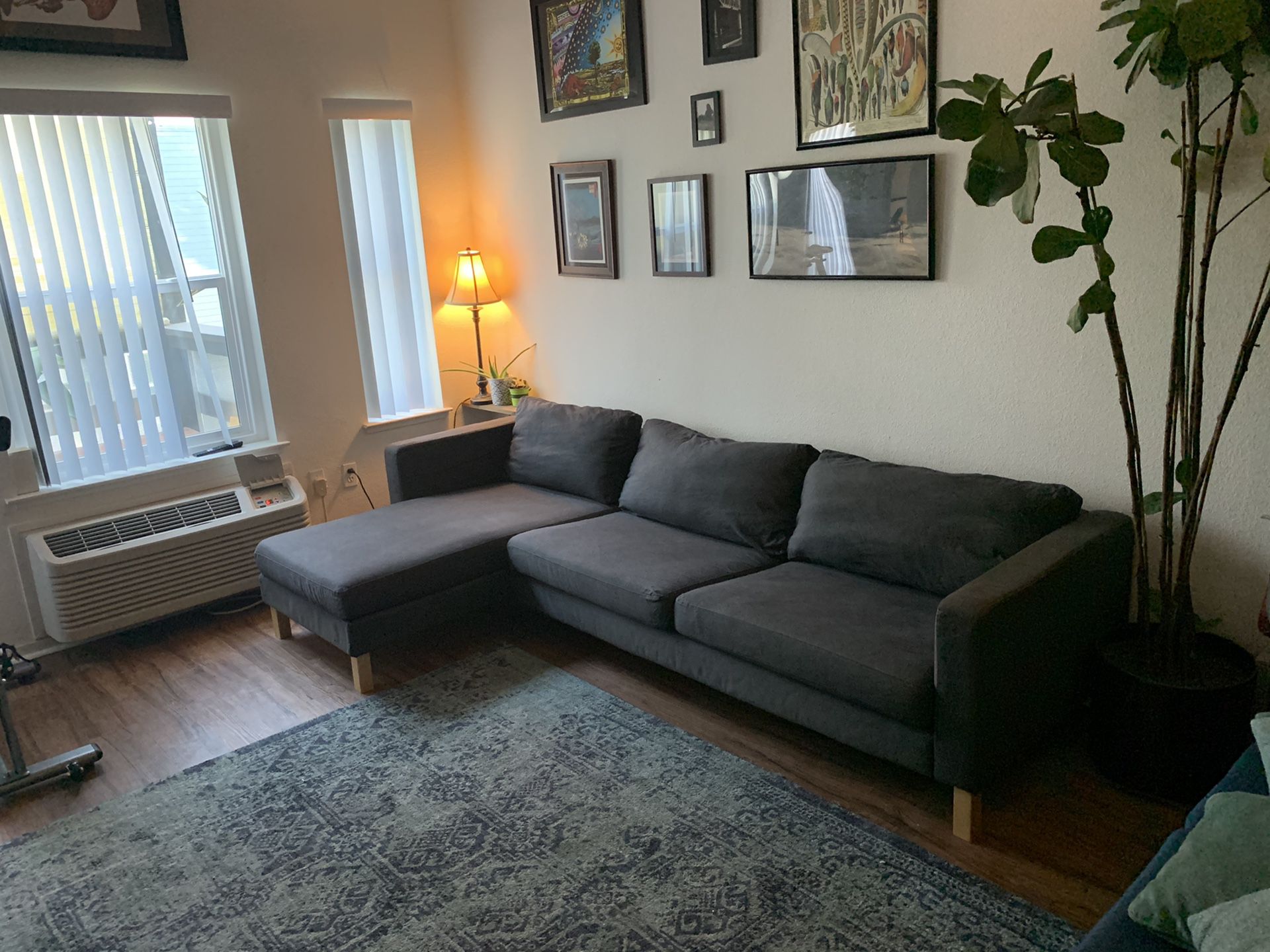 IKEA Sectional Sofa with Chaise Lounge
