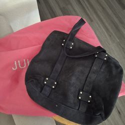 Julia Rose Suede Handbag