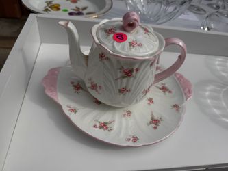 Antique Tea Pot - Bridal Rose
