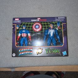 Gamerverse Captain America And Venom 