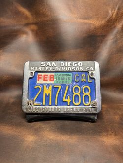San Diego Harley Davison Frame