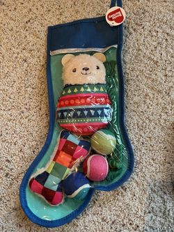 Boots & Barkley Christmas holiday stocking for dogs