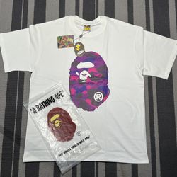 BAPE Color Camo Big Ape Head Tee