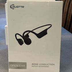Open Ear Bone Conduction Wireless Headphones Gugttr Sealed 