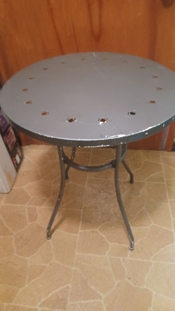 Small Metal Patio Table