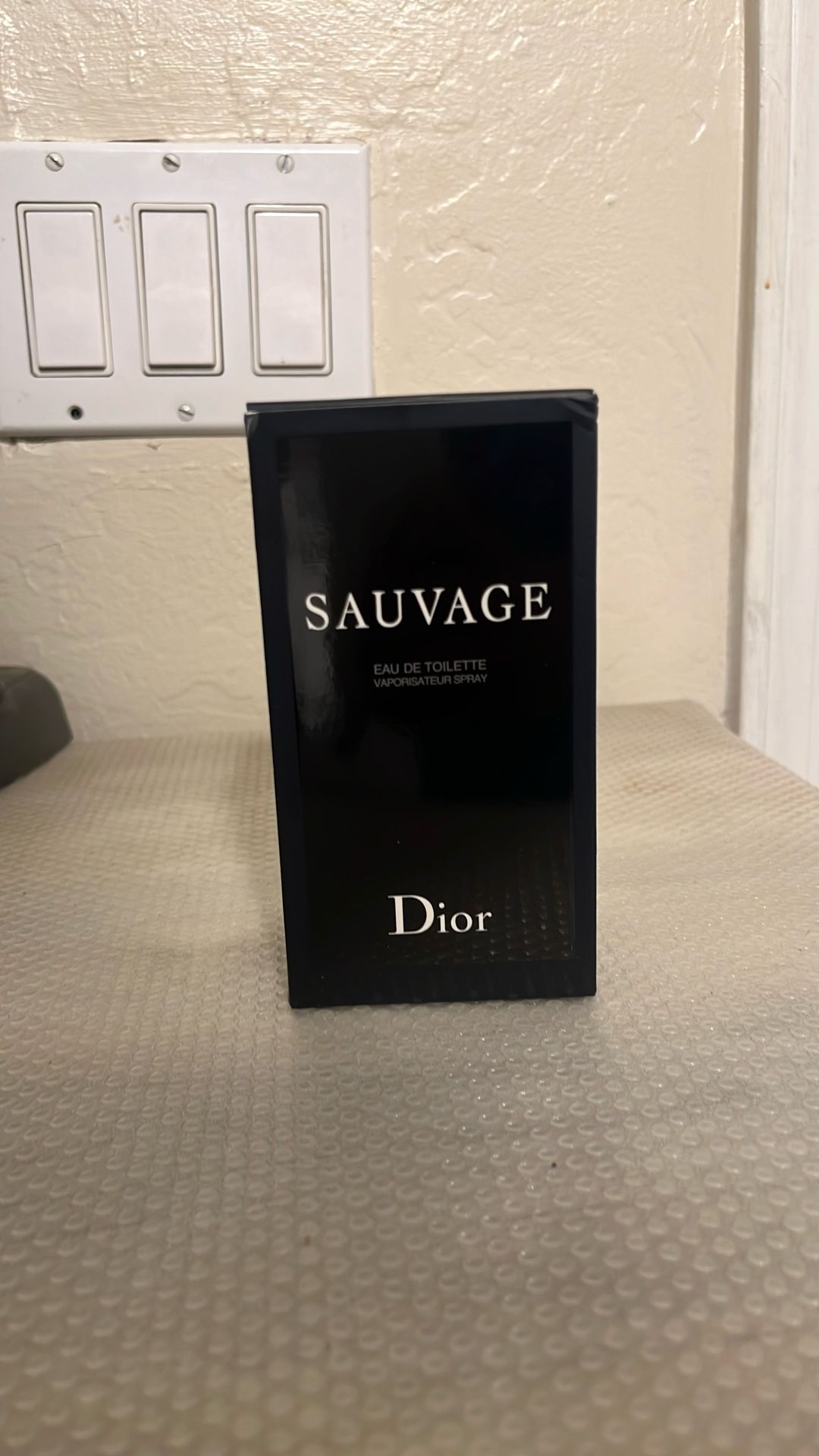full bottle not been sprayed sauvage dior cologne
