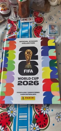 FWC 2026 Panini sticker HARD album (Complete) ⬜️border