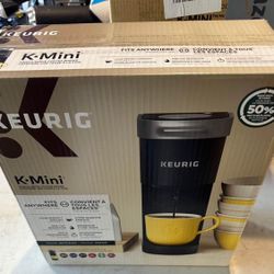 Brand New Keurig K-Mini Single Serve Coffee Maker, Black