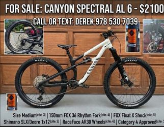 2022  Canyon spectral AL 6