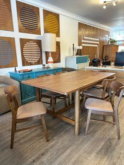 New Dining Table / Rectangle / MCM Style!
