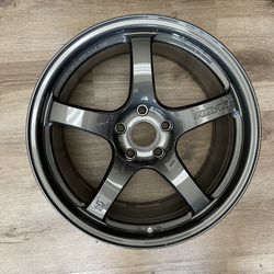 Gram Lights 57CR 18x9.5 +38 5x100 HS Gun-Metallic (Brand New Set Of 4)