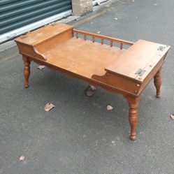 Ethan Allen Baumritter Heirloom Mid Century Coffee Table