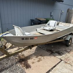 13ft Aluminum Boat 