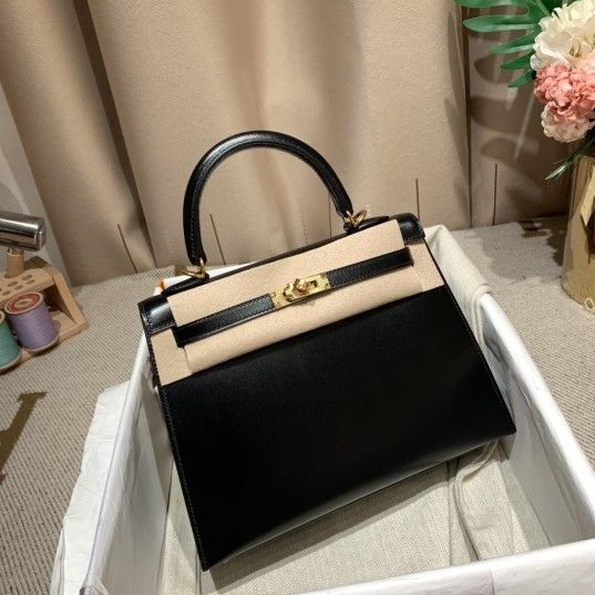 handmade her mes Kelly 28 handbag inboxleather