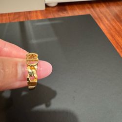 18K Real Gold ( please Read) below