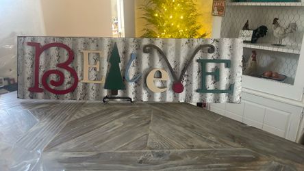 Christmas Decoration Sign
