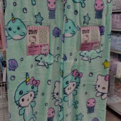 hello kitty mermaid blanket 