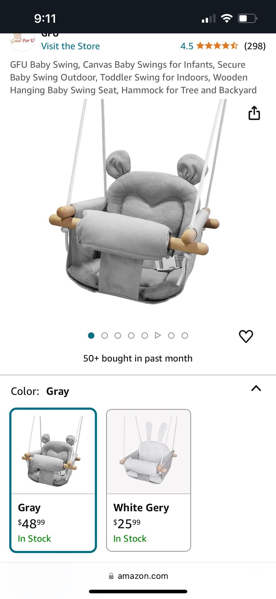 Baby Swing Seat