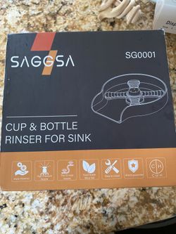 Cup & Bottle Rinser For Sink