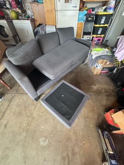 Grey couch