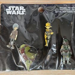 Star Wars Pin Set - Brand New 